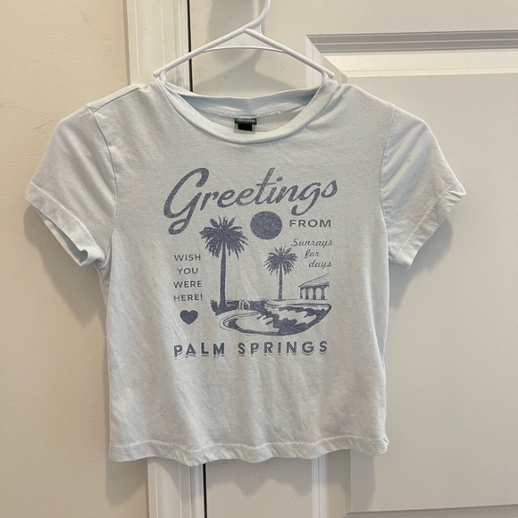 Wild Fable Crop Top Blue XS - Picture 1 of 2